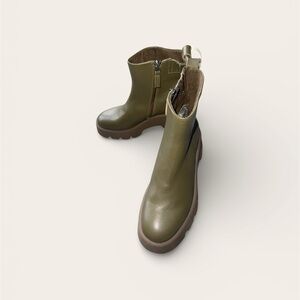 Dolce Vita Olive Green Combat Boots